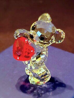 Swarovski Kris Bear, A Heart for You